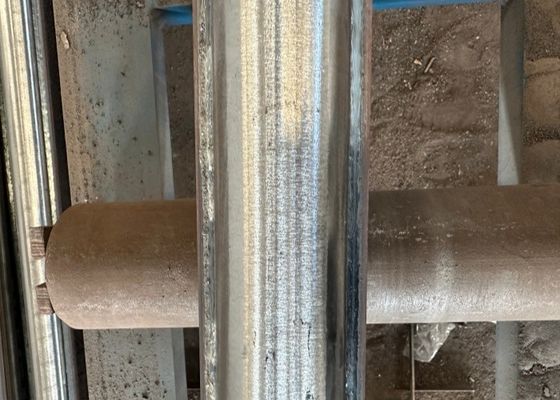 Tubo a pinna estrusso in acciaio Micro tubo a pinna Alta efficienza di trasferimento del calore