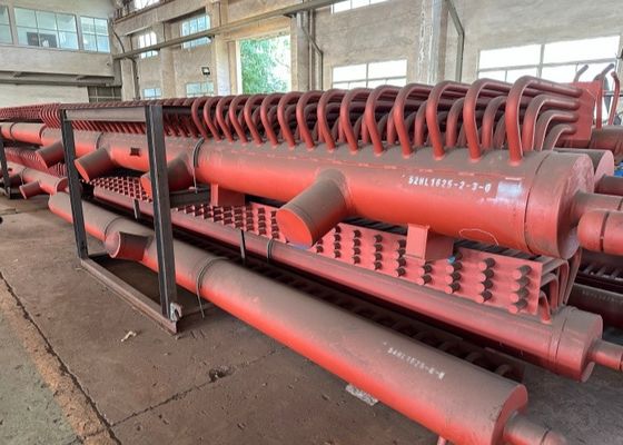 Lunghezza 23000 mm Caviera di caldaia, testa di vapore, scambiatore di calore, tubo di acqua