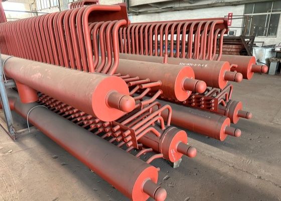 Testa orizzontale del gas combustibile Alta efficienza Trasferimento di calore