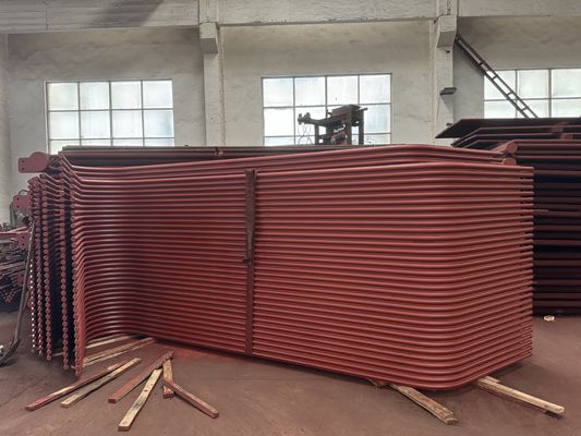 Parete di membrana della caldaia ad elevata efficienza di trasferimento di calore per riscaldare la superficie