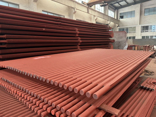 ASME Standard Boiler Water Membrane Wall Panel Tube in acciaio al carbonio per caldaie di centrali elettriche