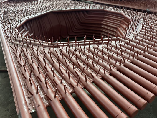 Dimensione del tubo 38.1*3.2 Costruzione a parete membrana per caldaia ad alte prestazioni