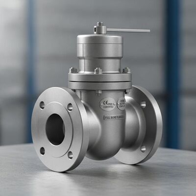Valvola di sicurezza per caldaie a flangia a perforazione completa conforme alla sezione I ASME certificata CE e PED