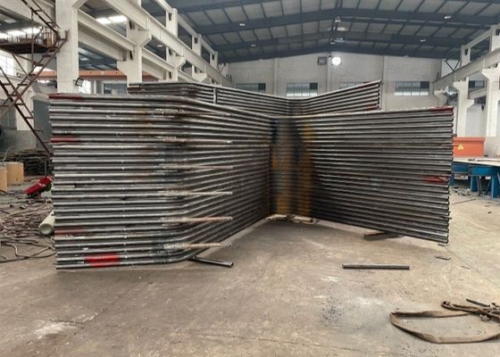 ASME Parti di caldaie di centrali elettriche di alta qualità tubi di acciaio rotondi tubi di caldaia tubi di membrana di parete pannello di parete di acqua