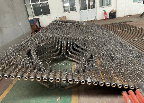 Fuoco di caldaia a risparmio energetico Pannello a parete d'acqua Centrale elettrica Scambio di calore