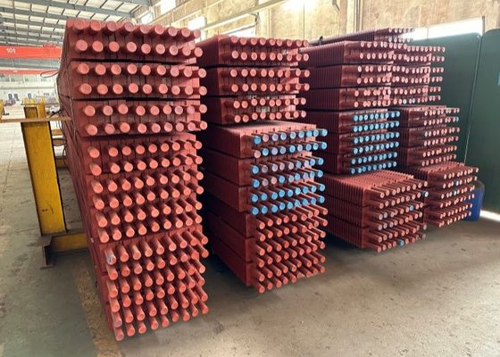 Tubi a pinna di caldaia ad alta efficienza scambiatori di calore tubi a pinna di alluminio