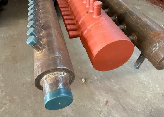 Caldaia idraulica a pinna Cappottola a vapore Scambiatore di calore Cappottola di distribuzione dei fluidi