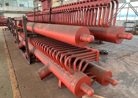 Centrale elettrica Caldaia a vapore Testa Economizer Alta efficienza