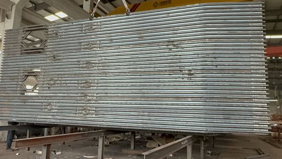 ISO/ASME/SGS Standard Membrana di saldatura per pareti di caldaie Parti di caldaie per pareti di acqua