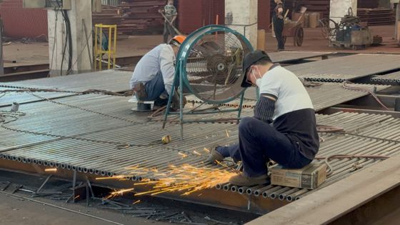 ISO/ASME/SGS Standard Membrana di saldatura per pareti di caldaie Parti di caldaie per pareti di acqua