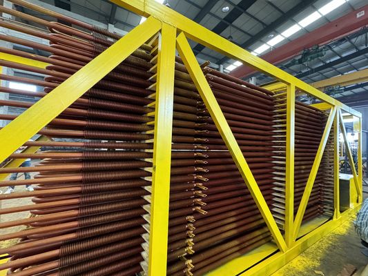 Numero di pinne personalizzato tubo di pinne estruso per prestazioni ottimali di trasferimento di calore
