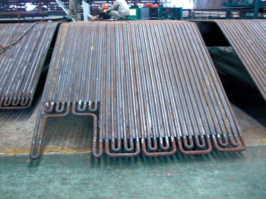 Acciaio di lega industriale Caldaia di acciaio al carbonio Economizer Tubo serpentina per centrali elettriche